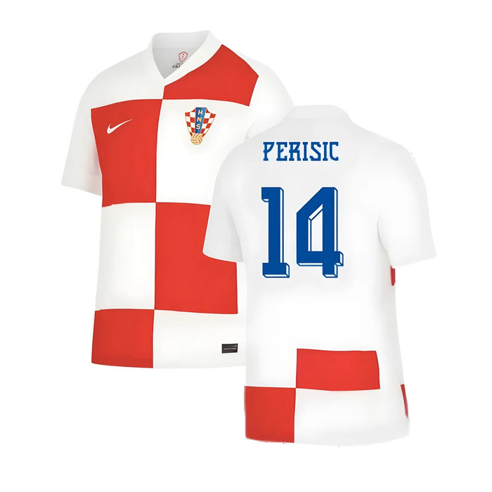2024-2025 Croatia Home Shirt (Perisic 14)