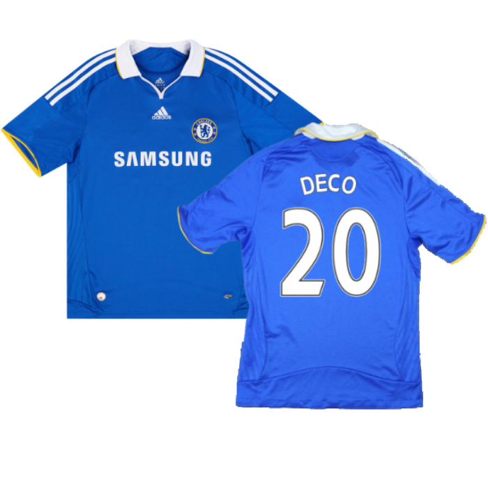 Chelsea 2008-09 Home Shirt ((Good) S) (Deco 20)