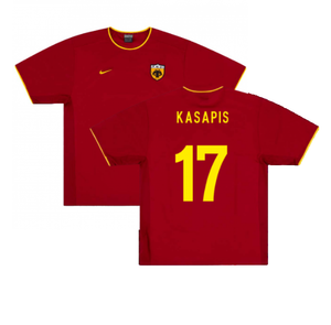 AEK Athens 2002-03 Away Shirt ((Excellent) XL) (Kasapis 17)_0