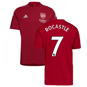 Arsenal 2021-2022 Training Tee (Active Maroon) (ROCASTLE 7)_0