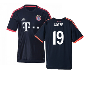 Bayern Munich 2015-16 Third Shirt ((Excellent) S) (Gotze 19)_0