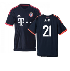 Bayern Munich 2015-16 Third Shirt ((Excellent) S) (Lahm 21)_0