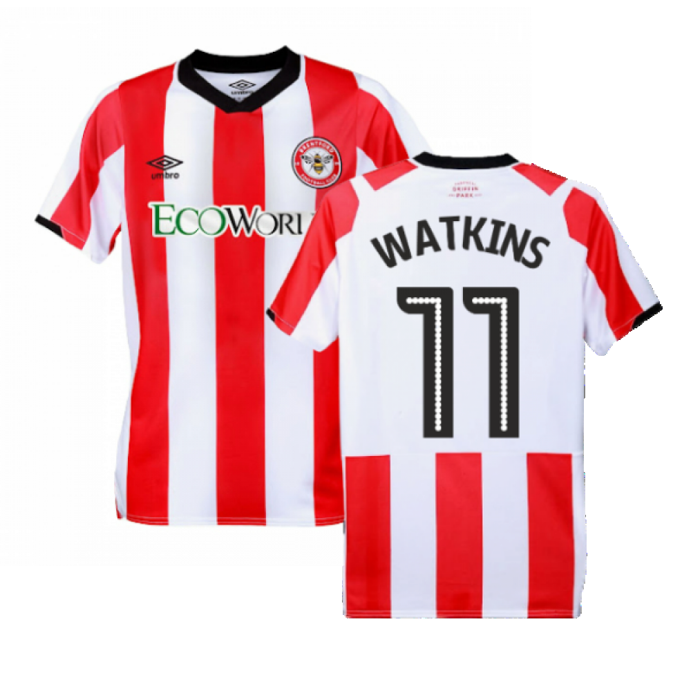 Brentford Kit Brentford Fc Store Brentford FC Home Shirt 2021 2022