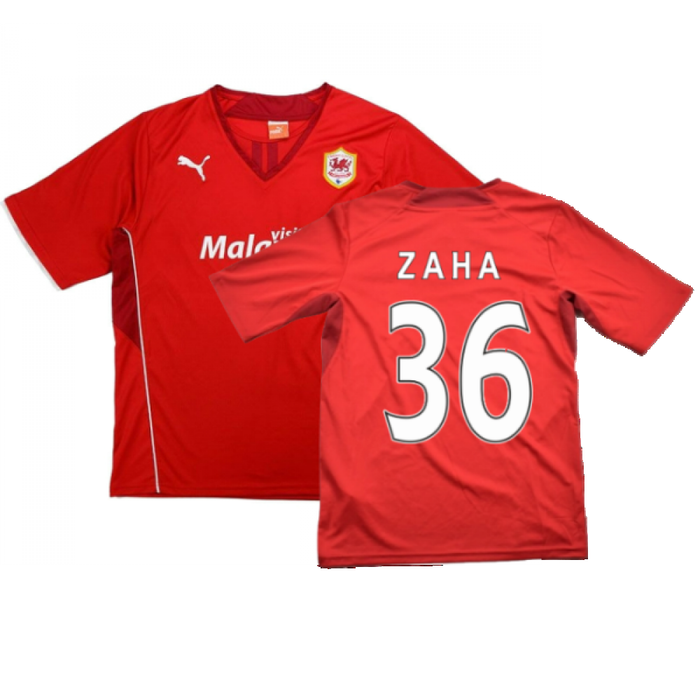 Cardiff 2013-14 Home Shirt ((Very Good) L) (ZAHA 36)