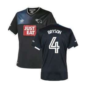 Derby County 2016-17 Away Shirt ((Excellent) S) (BRYSON 4)_0