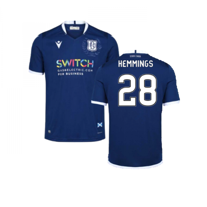 Dundee 2019-20 Home Shirt ((Excellent) XL) (Hemmings 28)