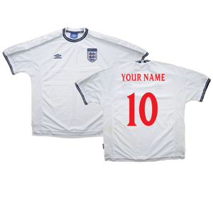 England 1999-00 Home Shirt (XXL) (Fair) (Your Name)_0