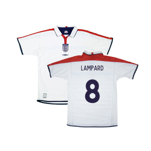 England 2003-05 Home Shirt (L) (Very Good) (LAMPARD 8)_0