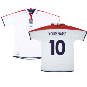 England 2003-05 Home Shirt (L) (Very Good) (Your Name)_0