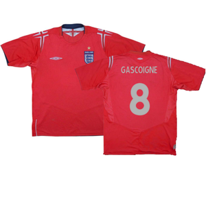 England 2004-06 Away Shirt (Very Good) (GASCOIGNE 8)_0