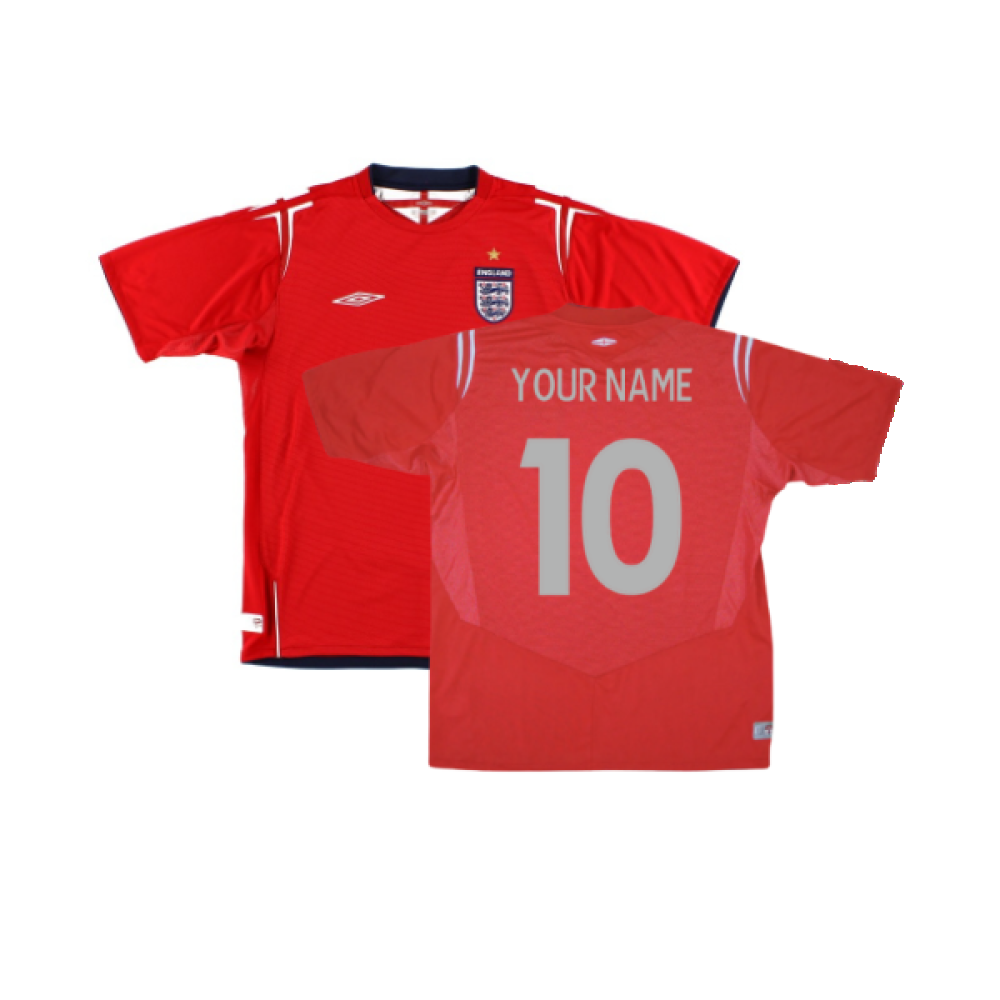 England 2004-06 Away Shirt (Very Good) (Your Name)_0