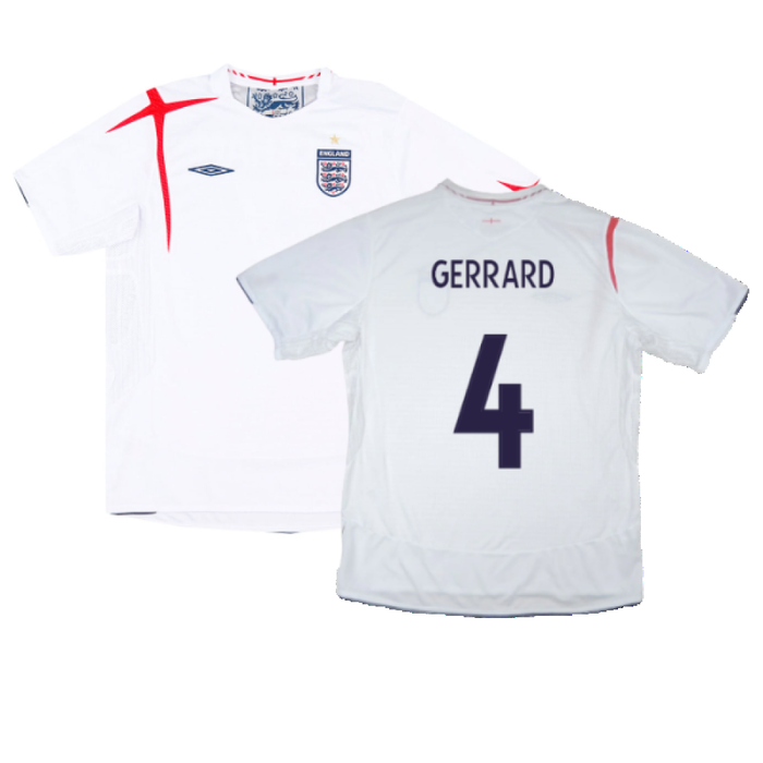 England 2005-07 Home (XL) (Very Good) (GERRARD 4)