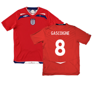 England 2008-10 Away Shirt (L) (Mint) (GASCOIGNE 8)_0