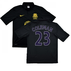 Everton 2012-13 Away Shirt Size Medium ((Excellent) M) (COLEMAN 23)_0