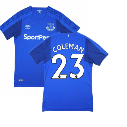 Everton 2017-18 Home Shirt (Good Condition) (L) (Coleman 23)_0