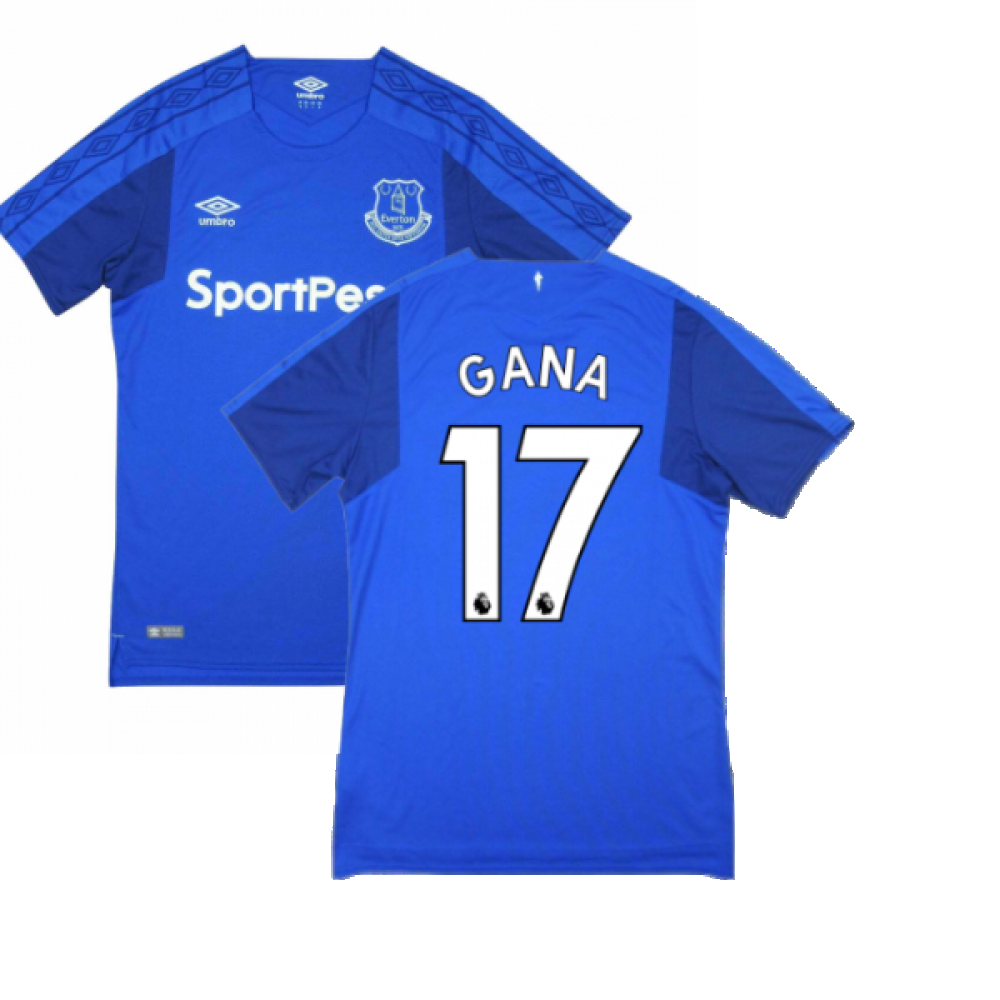 Maillot Domicile Everton 2017-2018 - Umbro - Taille 2XL - Homme - Occasion
