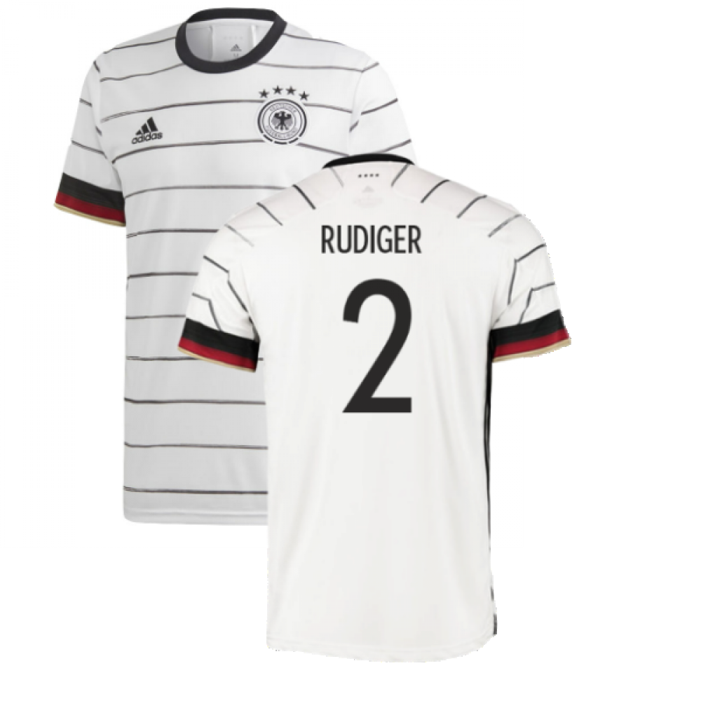 Germany 2020-21 Home Shirt ((Mint) S) (RUDIGER 2)_0