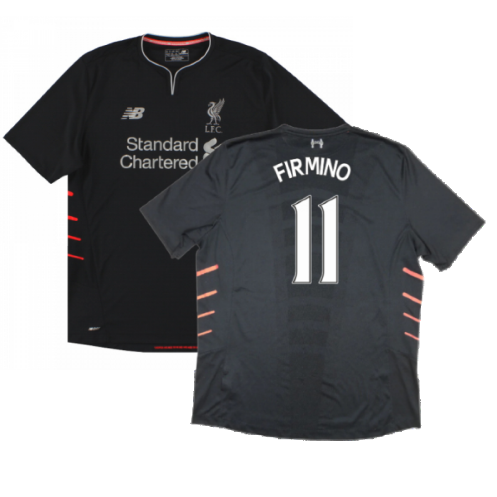 Liverpool 2016 17 Away Shirt Excellent XXL Firmino 11 Classic Football Kit