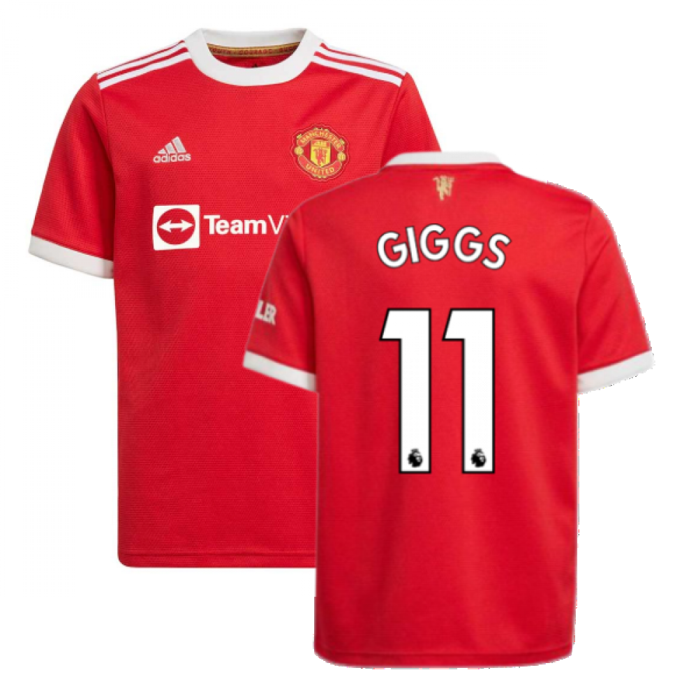 Man Utd 2021-2022 Home Shirt (Kids) (GIGGS 11) – Classic Man Utd 2021-2022 Home Shirt (Kids) (GIGGS 11) – Classic