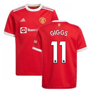 Man Utd 2021-2022 Home Shirt (Kids) (GIGGS 11)_0