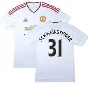 Manchester United 2015-16 Away Shirt ((Excellent) M) (Schweinsteiger 31)_0