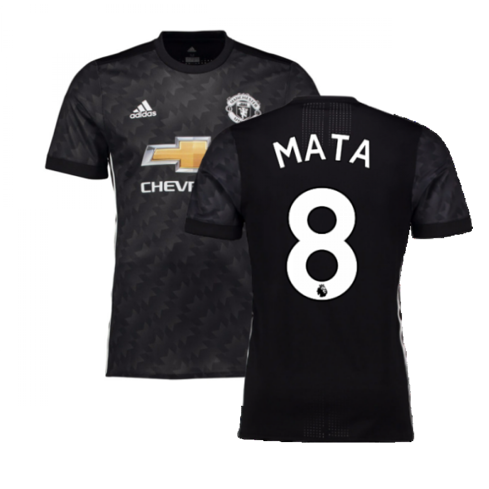 Manchester United 2017-18 Adizero Away Shirt ((Mint) S) (Mata