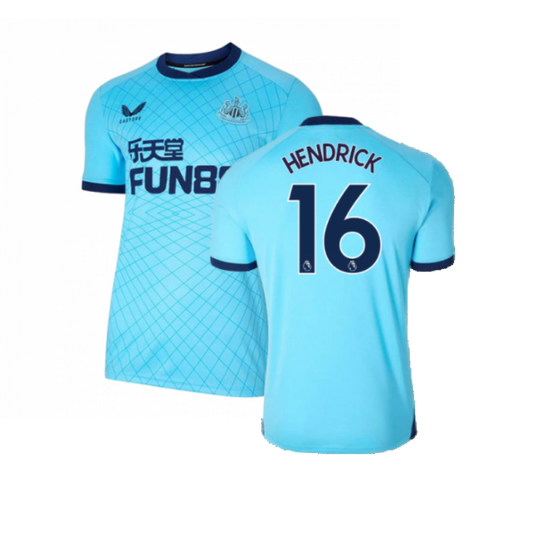 Newcastle United 2021-22 Third Shirt ((Mint) XL) (HENDRICK 16)_0