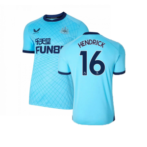 Newcastle United 2021-22 Third Shirt ((Mint) XL) (HENDRICK 16)_0