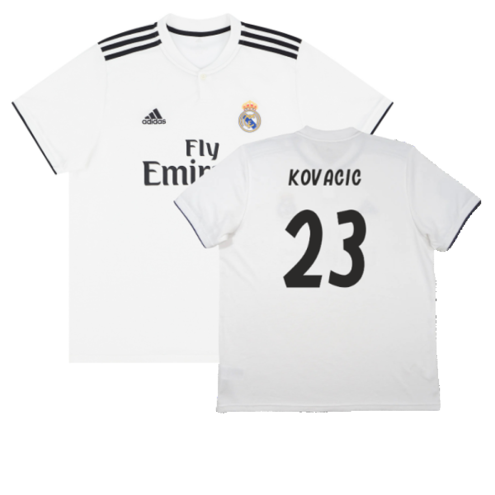 Real Madrid 2018-19 Home Shirt (S) (Very Good) (Kovacic 23)_0