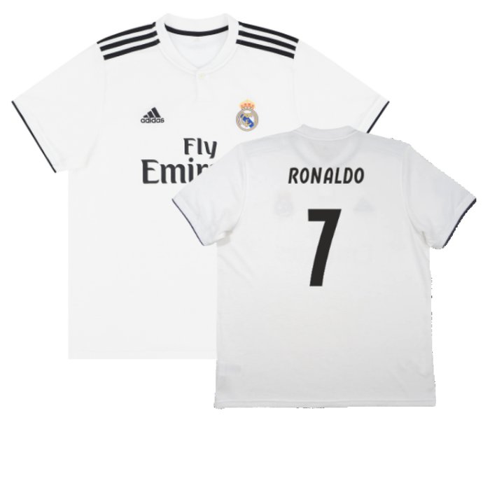 Real Madrid 2018-19 Home Shirt (S) (Very Good) (Ronaldo 7)
