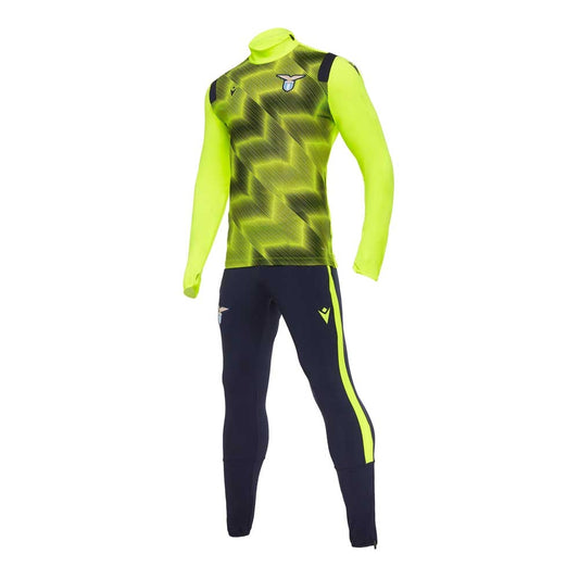 2020-2021 Lazio Half Zip Tracksuit (Yellow)_0