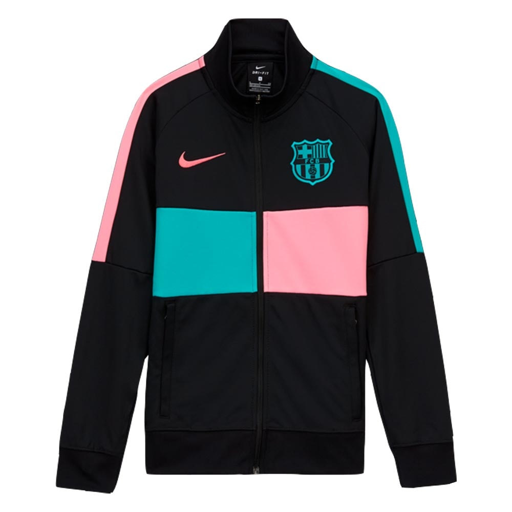 2020-2021 Barcelona CL I96 Jacket (Black) Kids โ Classic
