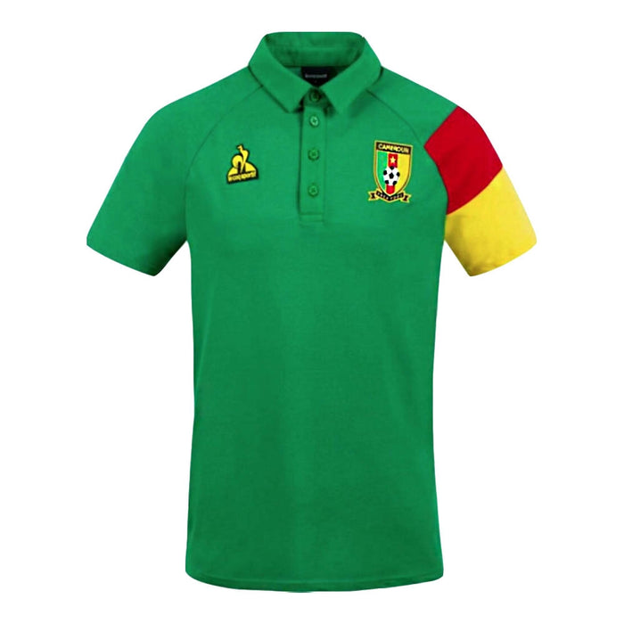 2021-2022 Cameroon Presentation Polo Shirt (Green)
