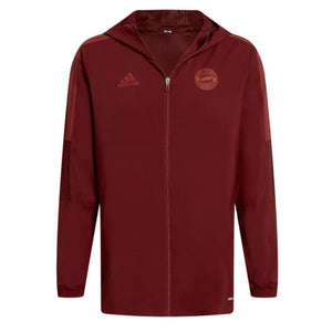 2021-2022 Bayern Munich Presentation Jacket (Red)_0