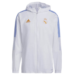 Real Madrid 2021-2022 Presentation Jacket (White)_0