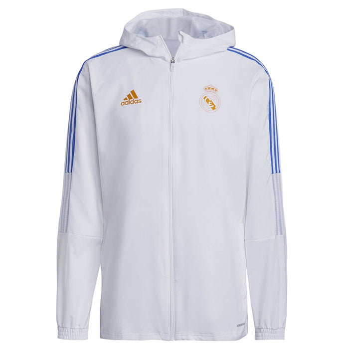 Real Madrid 2021-2022 Presentation Jacket (White)