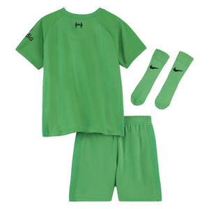 2021-2022 Liverpool Goalkeeper Baby Kit (Green)_1