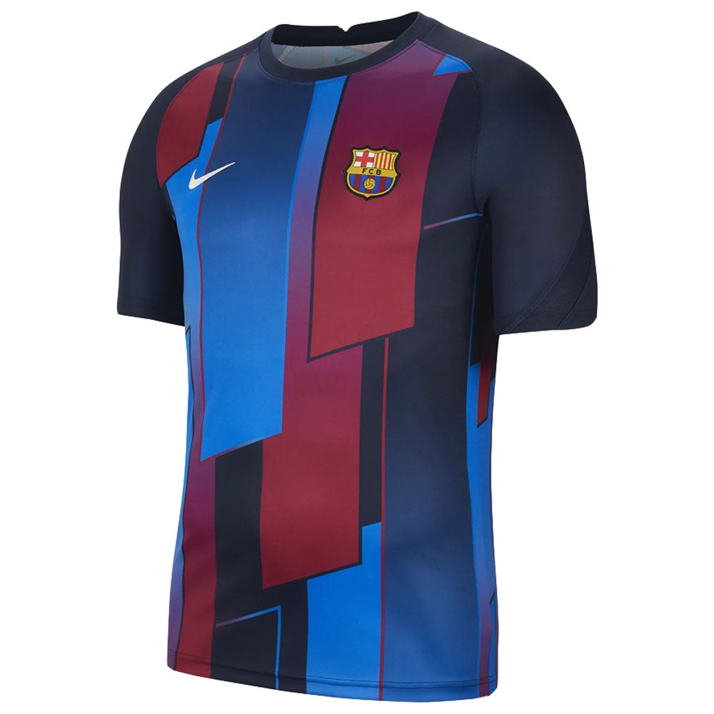 barcelona pre match shirt