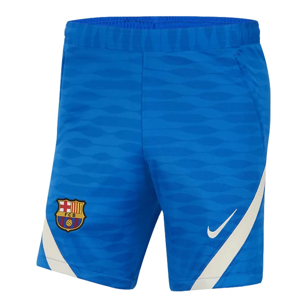 2021-2022 Barcelona Dry Strike Shorts (Blue) Kids – Classic