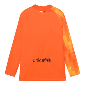 2021-2022 Barcelona Home Goalkeeper Shirt (Orange)_1