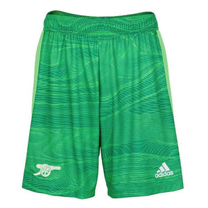 Arsenal 2021-2022 Home Goalkeeper Shorts (Solar Lime)_0