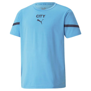2021-2022 Man City Pre Match Jersey (Light Blue)_0