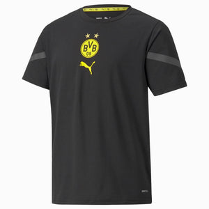 2021-2022 Borussia Dortmund Pre Match Shirt (Black) - Kids_0