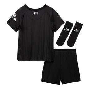 Liverpool 2021-2022 Goalkeeper Baby Kit (Black)_1