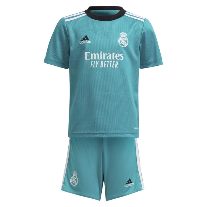 Real Madrid 2021 2022 Thrid Mini Kit Classic Football Kit