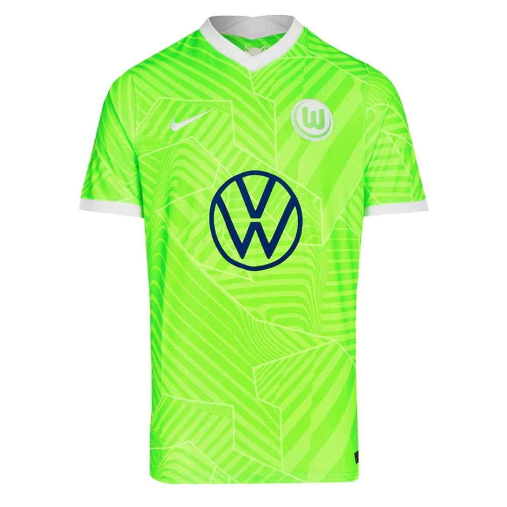 2021-2022 Wolfsburg Home Shirt (Kids) โ Classic Football Kit