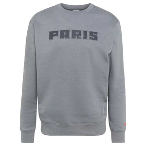2021-2022 PSG Club Crew Sweatshirt (Grey)_0