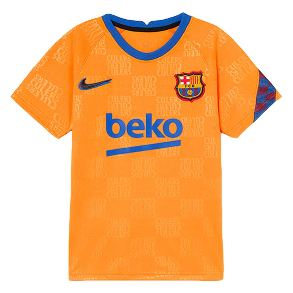 2022 Barcelona Nike Dri-Fit Pre Match Shirt (Kids) – Classic