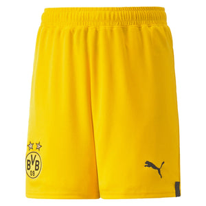 2022-2023 Borussia Dortmund Home Shorts (Yellow) - Kids_0