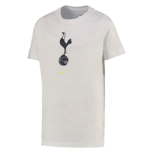 2022-2023 Tottenham Crest Tee (White) - Kids_0